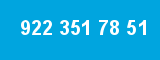 922 351 78 51